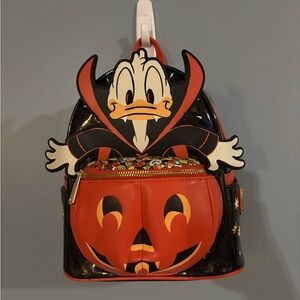 Loungefly Halloween Donald Duck backpack